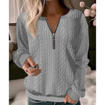 Mira™ | Women's Elegant V-Neck Sweater